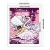 9CT Full Beaded Cross Stitch Kit - Swan Dance(43*54cm)、[Everydayedeals]