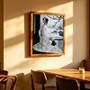 Snow Garden Kimono Lady Special Shaped 5D DIY Partial Drill Diamond Painting Kits for Adults Beginners Home Decor Diamonds Dots Gem Art Kits Diamond Art Kit 11.81 X11.81inch