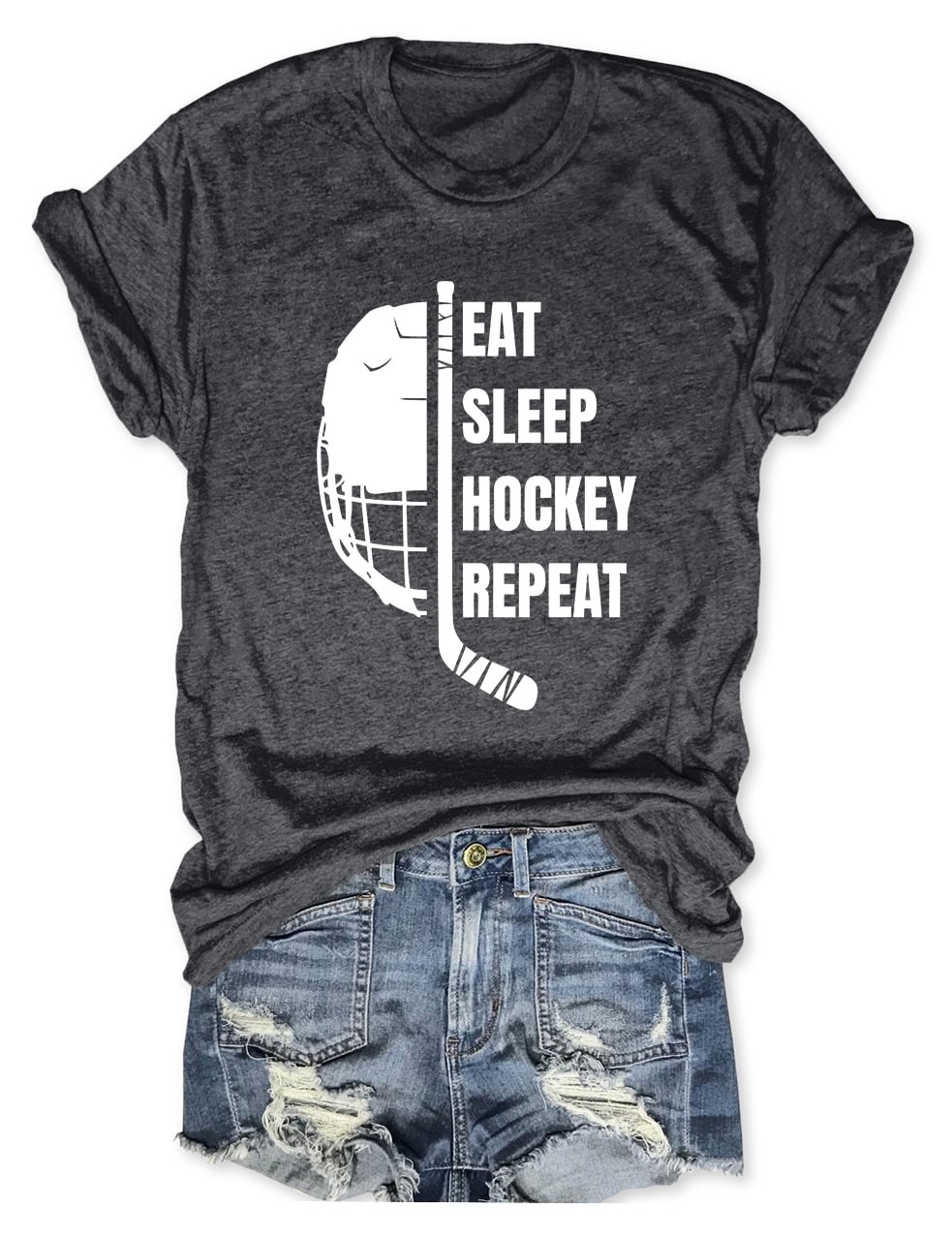 Eat Sleep Hockey Repeat T-Shirt