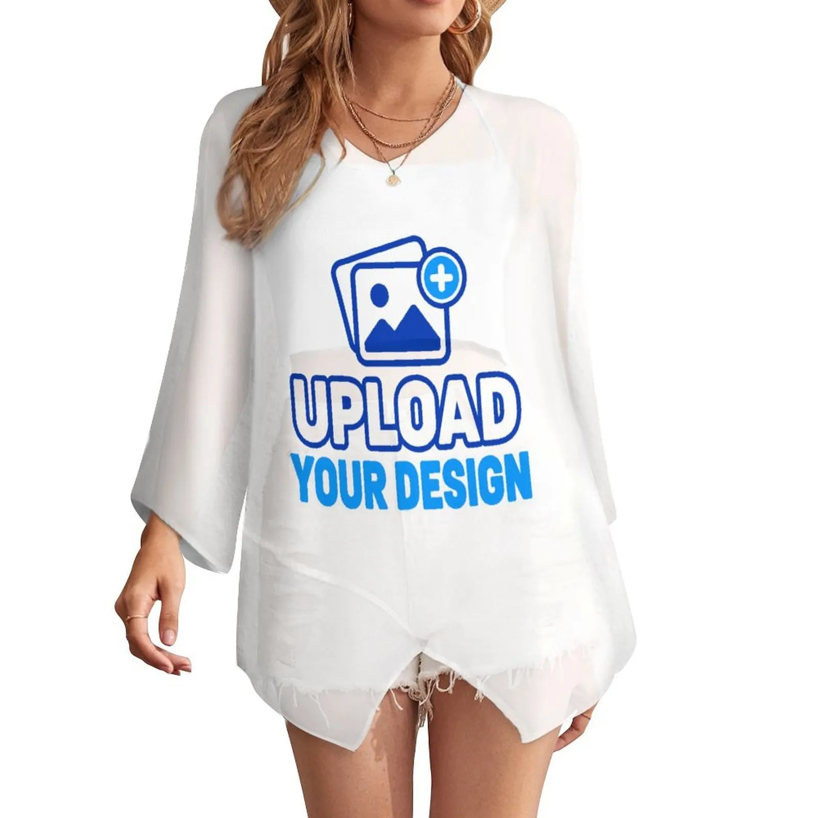 Women's Chiffon Loose Long-Sleeve Top custom product image 8