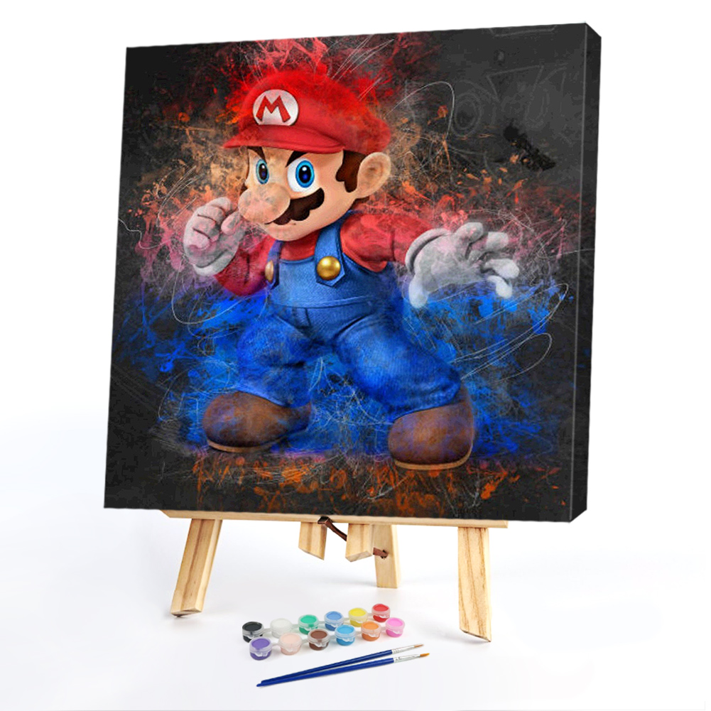 MarioPaint by Numbers 20*20cm