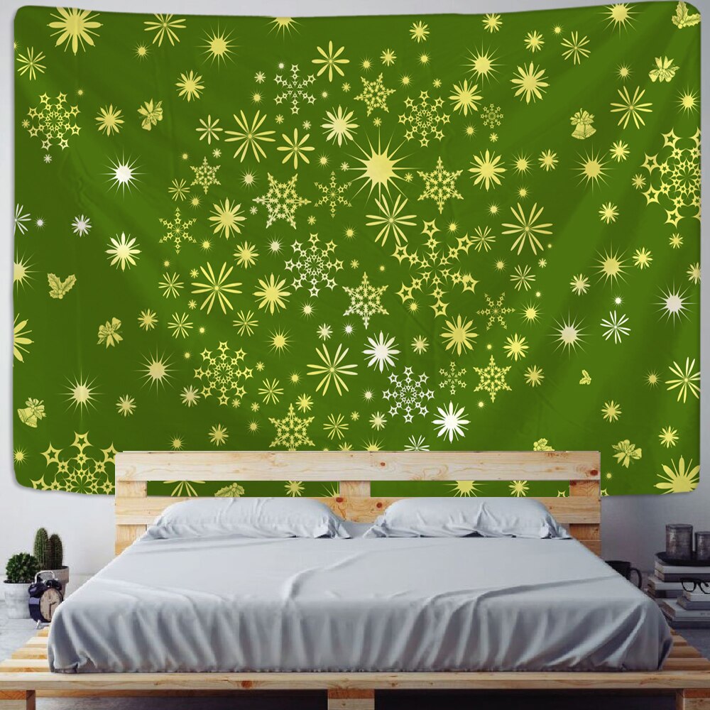 

Wall Tapestry - Christmas Snowflakes-150*130cm, 501 Original