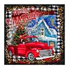 Diamond Painting-DIY Full Round Drill Christmas Car