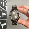 Special-shaped watch, vintage European and American style, high-end personality, creative niche design, carved trendy men's watch