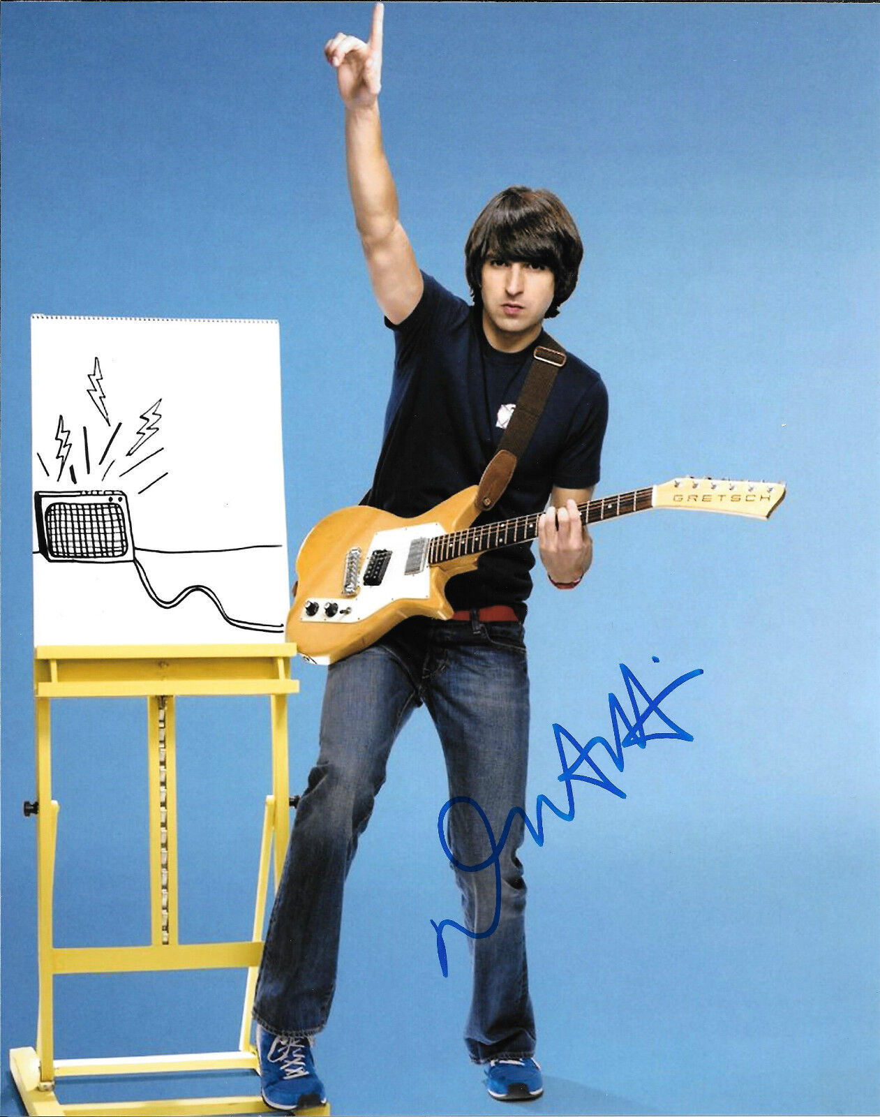 GFA Stand-up Comedian * DEMETRI MARTIN * Signed 8x10 Photo Poster painting D1 COA