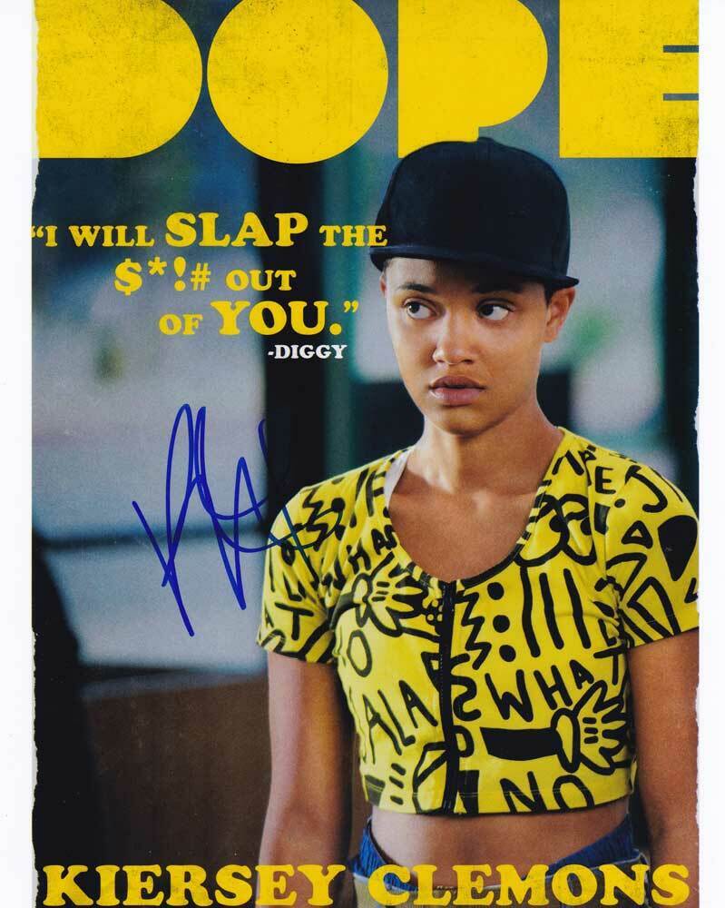 Kiersey Clemons In-person AUTHENTIC Autographed Photo Poster painting SHA #71682