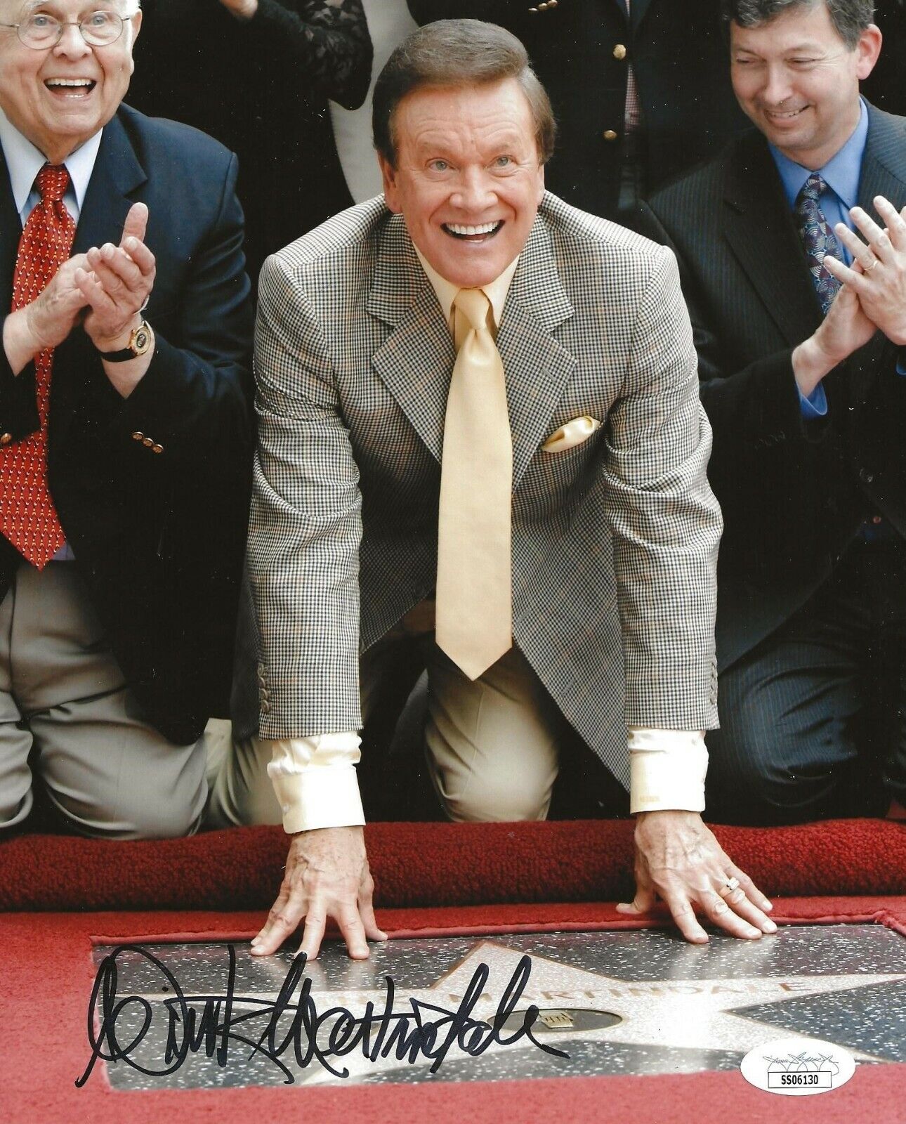 Wink Martindale Gambit High Rollers signed 8x10 Photo Poster painting autographed TV Host JSA