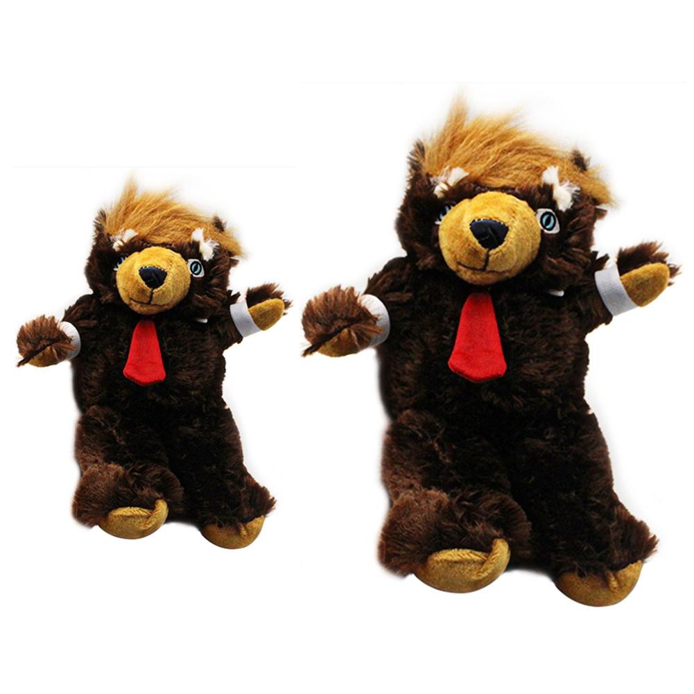 

30/60cm Cute Animal Bear Dolls Trump Bear Plush Stuffed Toys Birthday Gift, 30cm, 501 Original