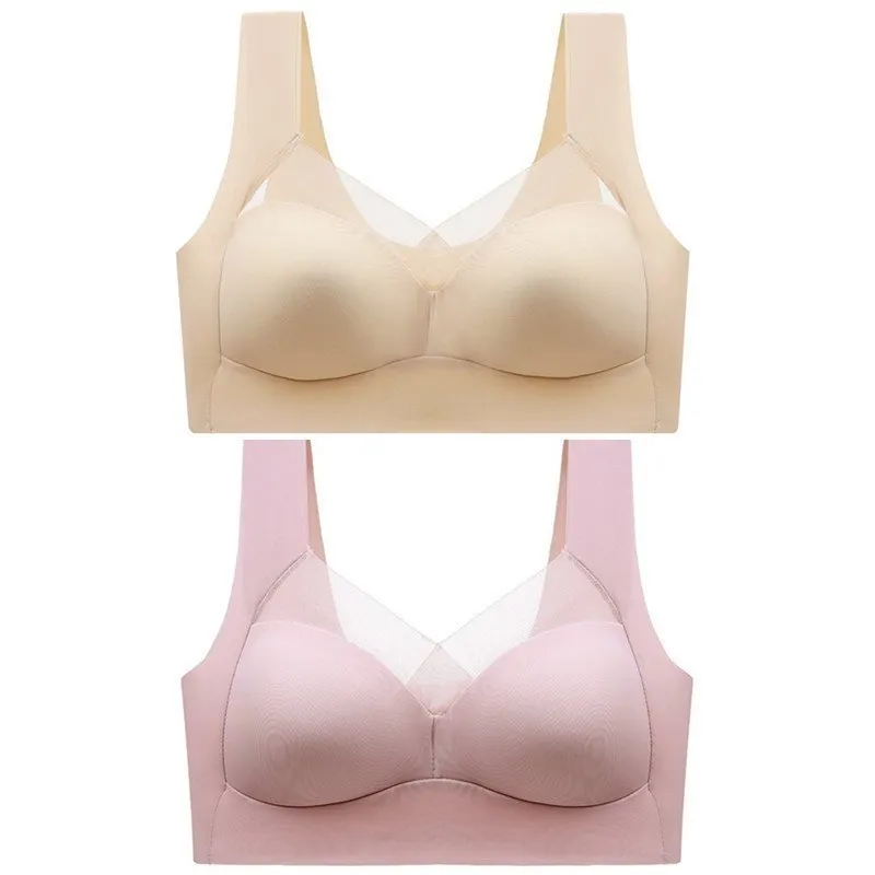Fashion Deep Cup Bra Summer sexy Push Up Wireless Bras (Size runs the same as regular bras
