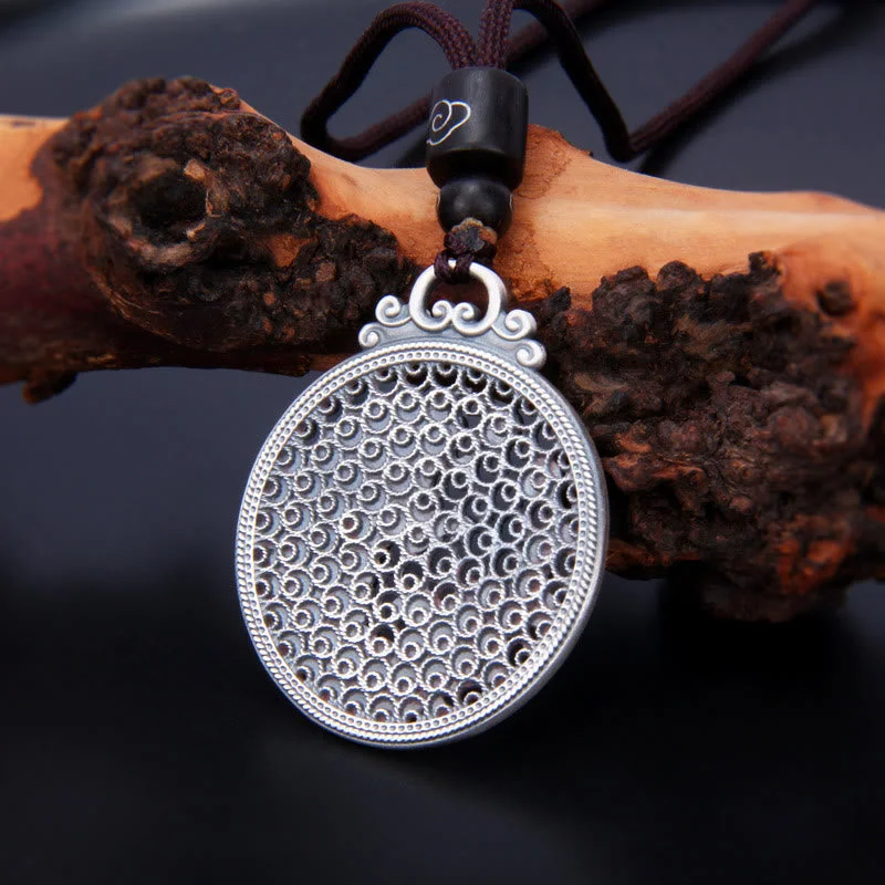 Luck Koi Fish 999 Sterling Silver Success Prosperity Necklace Pendant