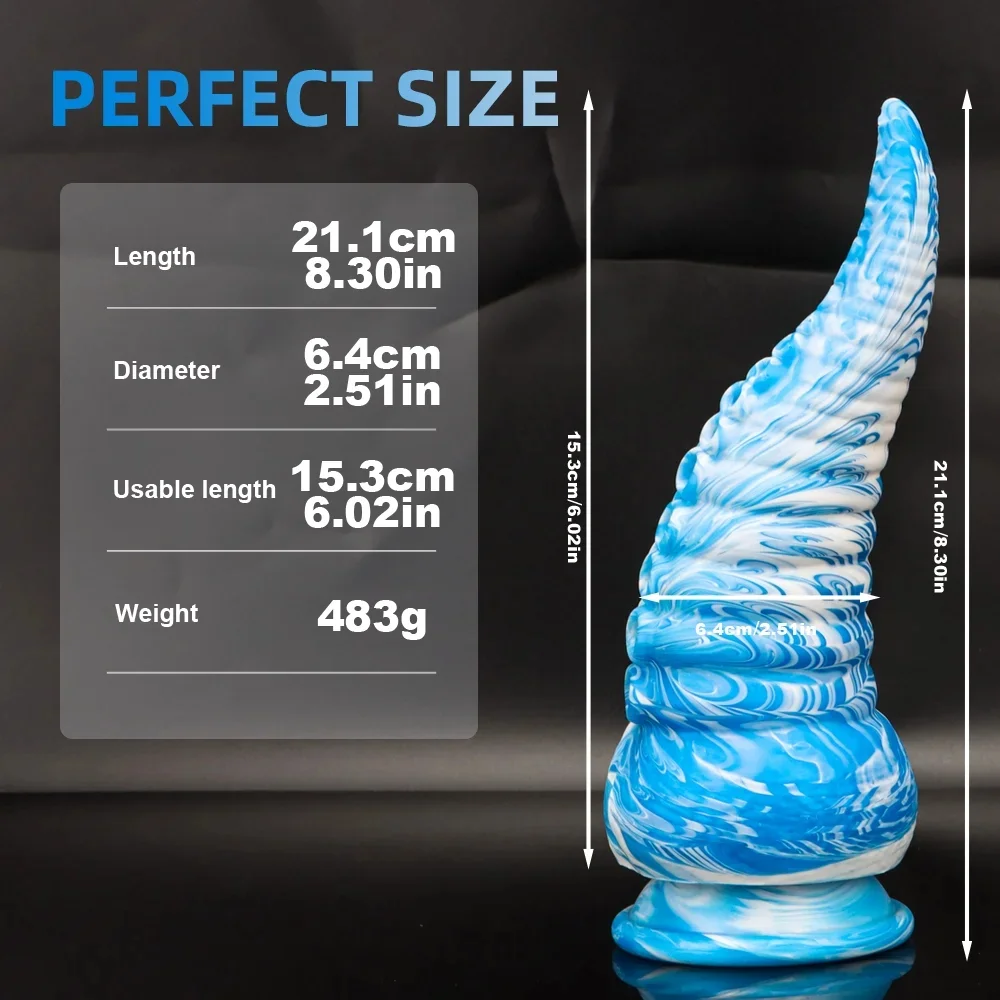 Huge Tentacle Dildos Vaginal G-spot Anal Sex Toys With Suction Cup