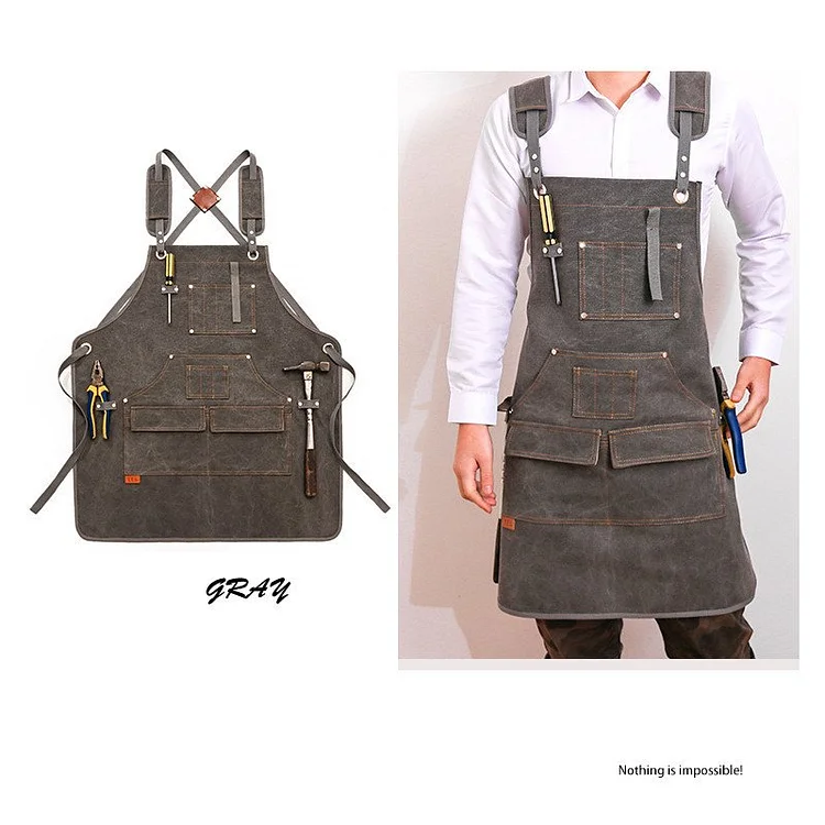 Thick canvas apron