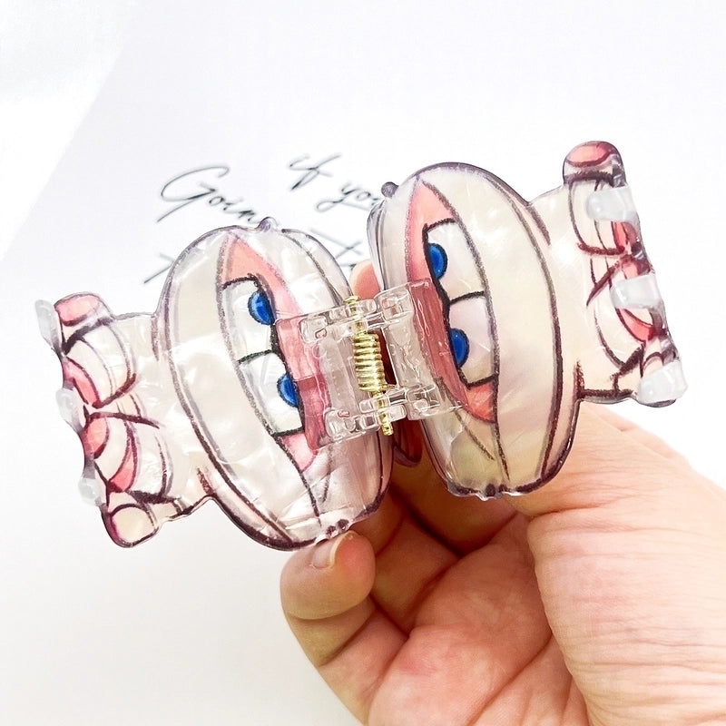 Halloween Cute Women’s Cartoon Acetic Acid Sheets Hair Claws