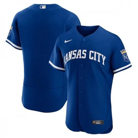 Men's Kansas City Royals Blank Blue Flex Base Stitched Jersey X5VJ