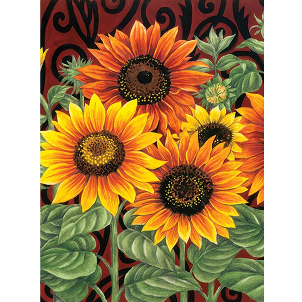 DIY Paint By Number 40*50cm - Flower