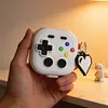 Protective Case Game Console Design Protective Skin Cover W/ Secure Lock Clip Compatible for Samsung Galaxy Buds 4/4 Pro 2026