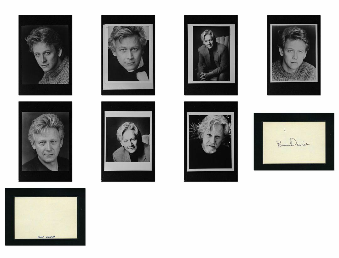 Bruce Davison - Signed Autograph and Headshot Photo Poster painting set - X-Men