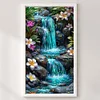 Waterfall - Full Embroidery 3 Strands 11CT Stamped Cross Stitch - 40*70CM - Large Size