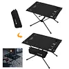 Outdoor Folding Table Lightweight Camping Table Travel Barbecue Cooking Table