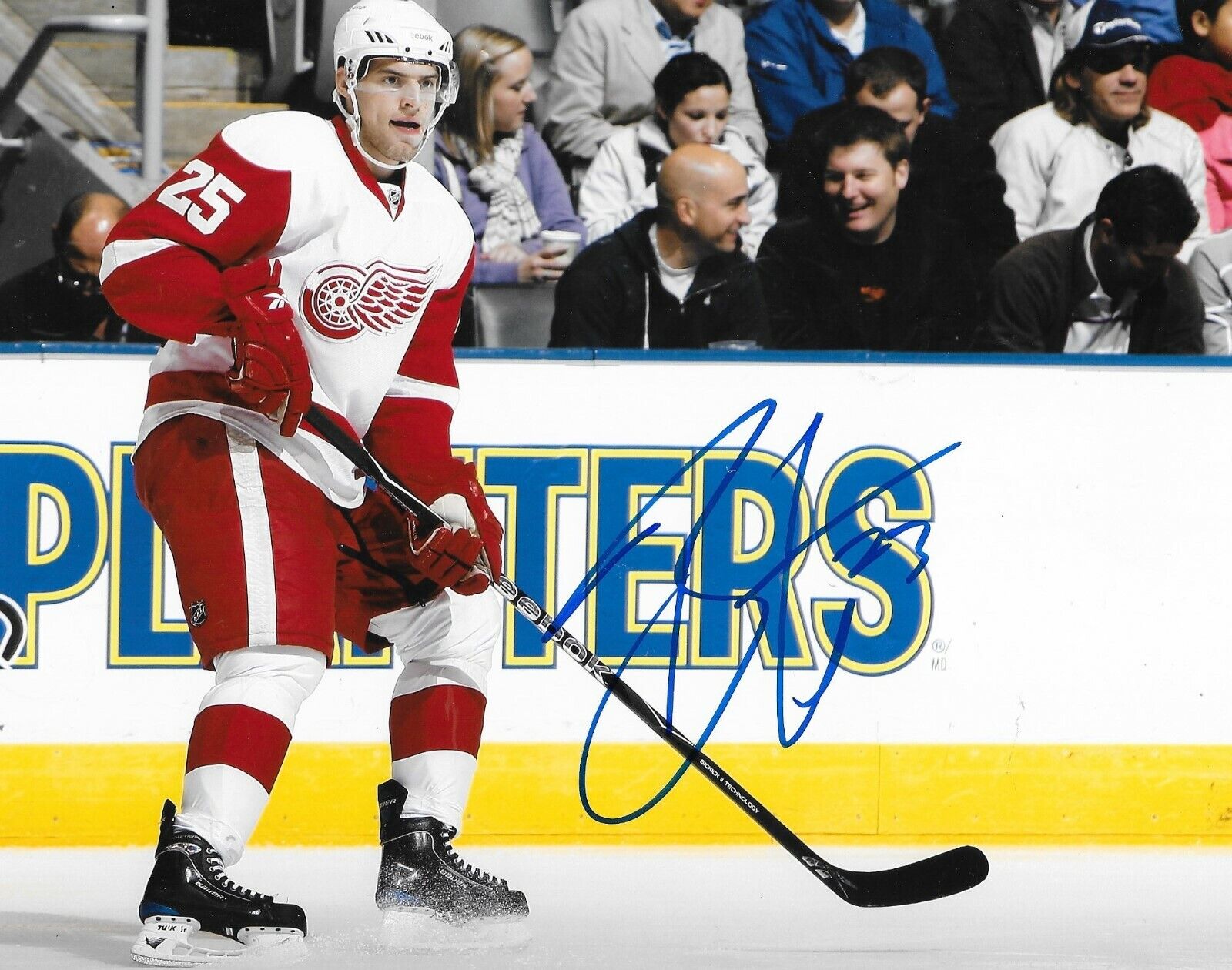 Brian Lashoff signed Detroit Red Wings 8x10 Photo Poster painting autographed 2