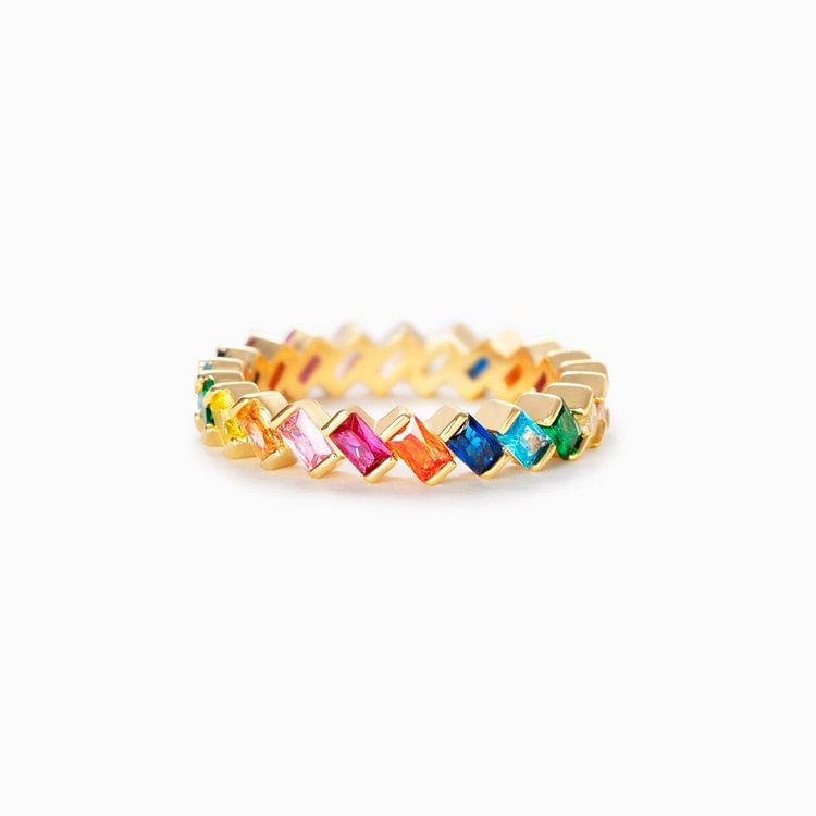 You Are The Rainbow of My Life Ring Band