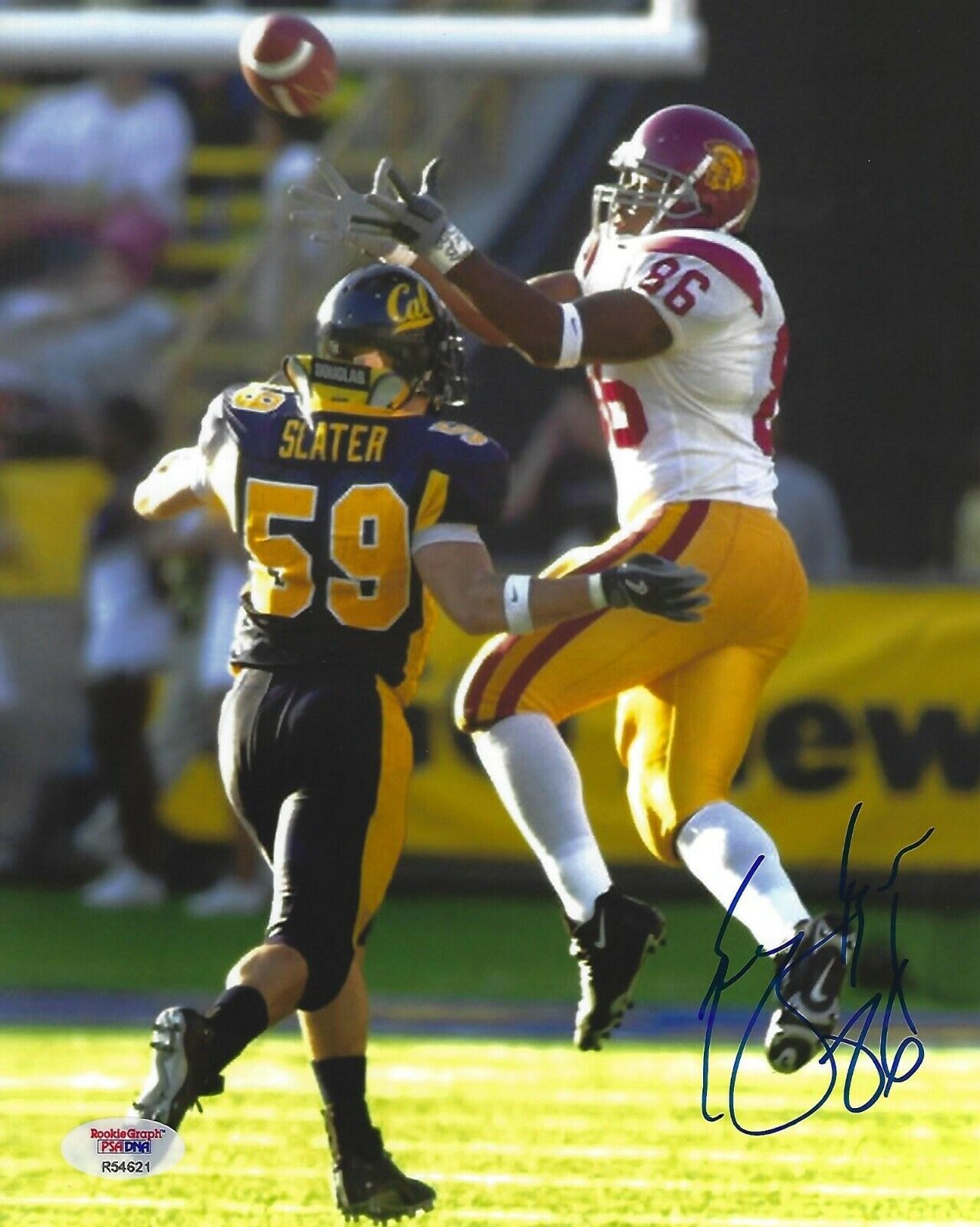 Dominique Byrd Signed 8x10 Photo Poster painting PSA/DNA USC Trojans Football Picture Autograph