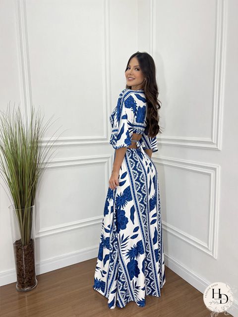 Women'S Dresses Vintage Print Short Sleeve Casual Dress