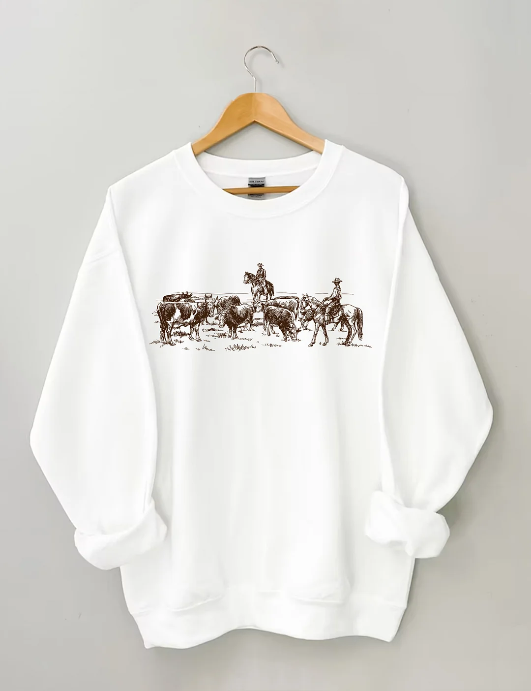 Cowboy Horse Rodeo Sweatshirt