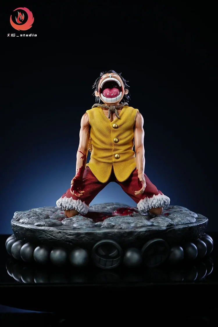 Huo Yan Studio - One Piece Broken heart Luffy POP & 1/4 Statue(GK)-