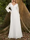 Crochet Hollow Long Sleeves Maxi Dress