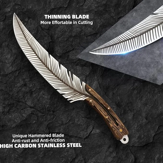 ❄🎄New Year's Special 2025⛄🔔Feather Boning Knife Forged Knife