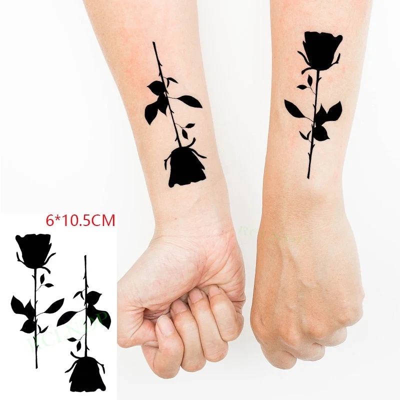 Waterproof Temporary Tattoo Sticker Feather fly bird Flash Tatoo Fake Tatto arm leg Wrist Foot hand shoulder For Girl Men Women