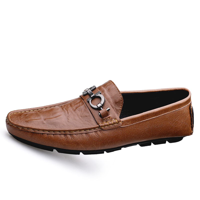 Cowhide soft casual loafers DANRRIO.COM DANRRIO