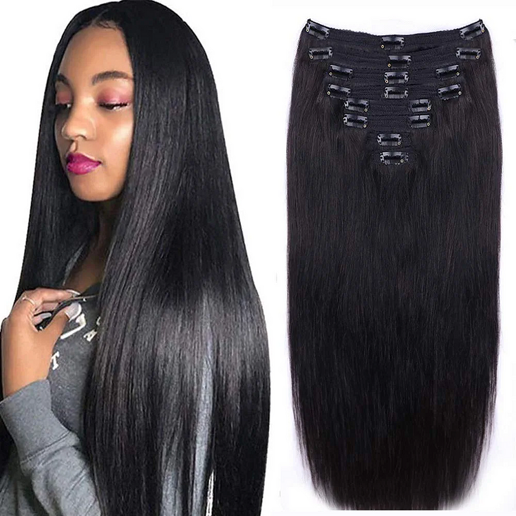 Straight Clip In Hair Extension