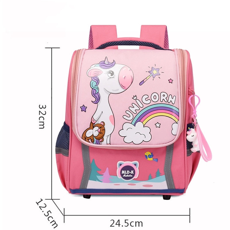Waterproof Letter School Daily School Backpack