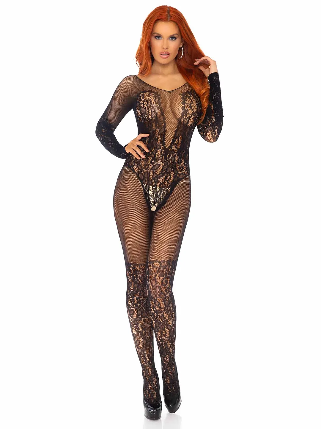 Secret Desire Lace Bodystocking