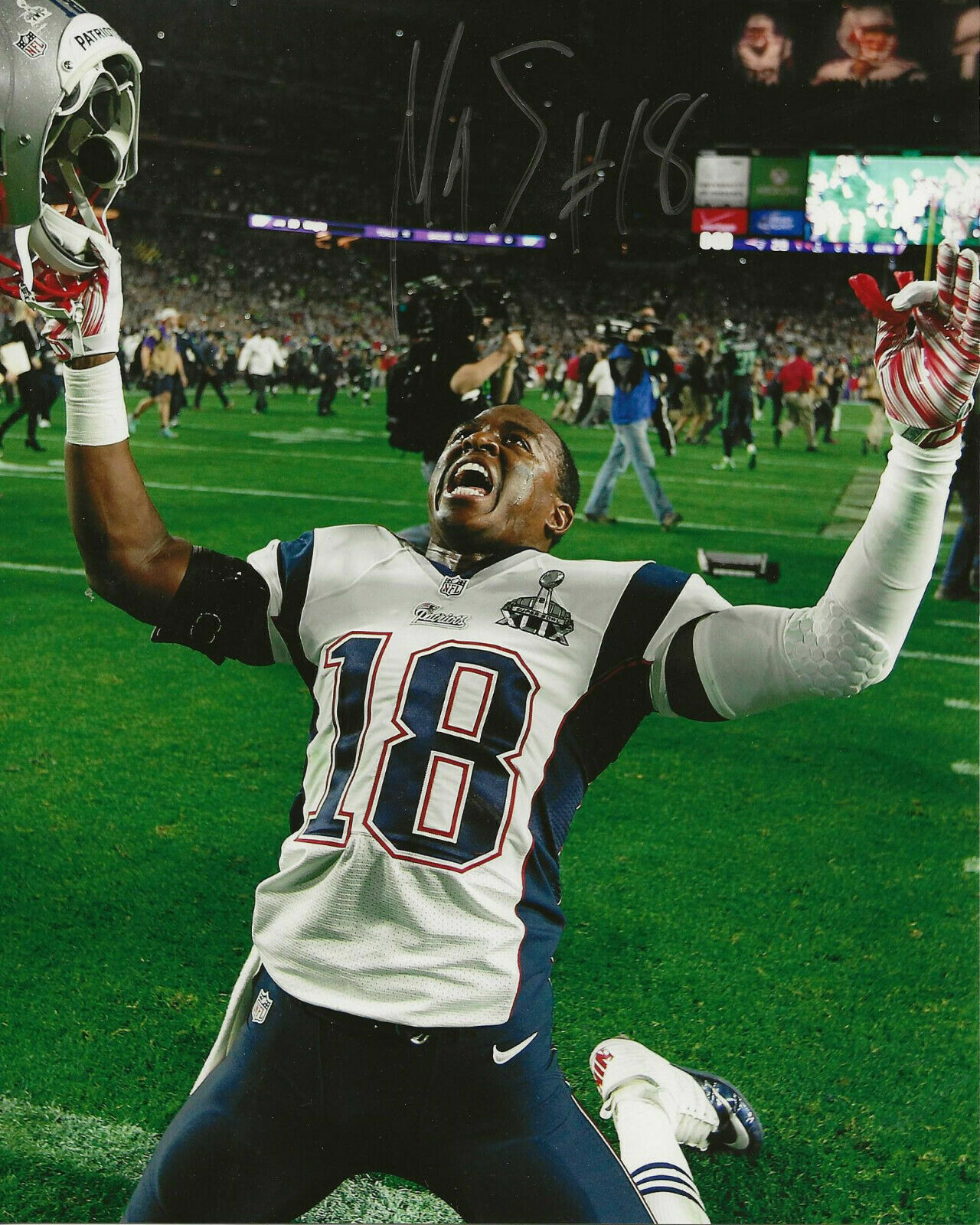 Matthew Slater Autographed Signed 8x10 Photo Poster painting ( Patriots ) REPRINT