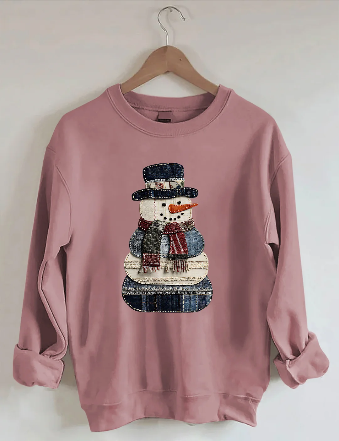 Patchwork Christmas Sweatshirt