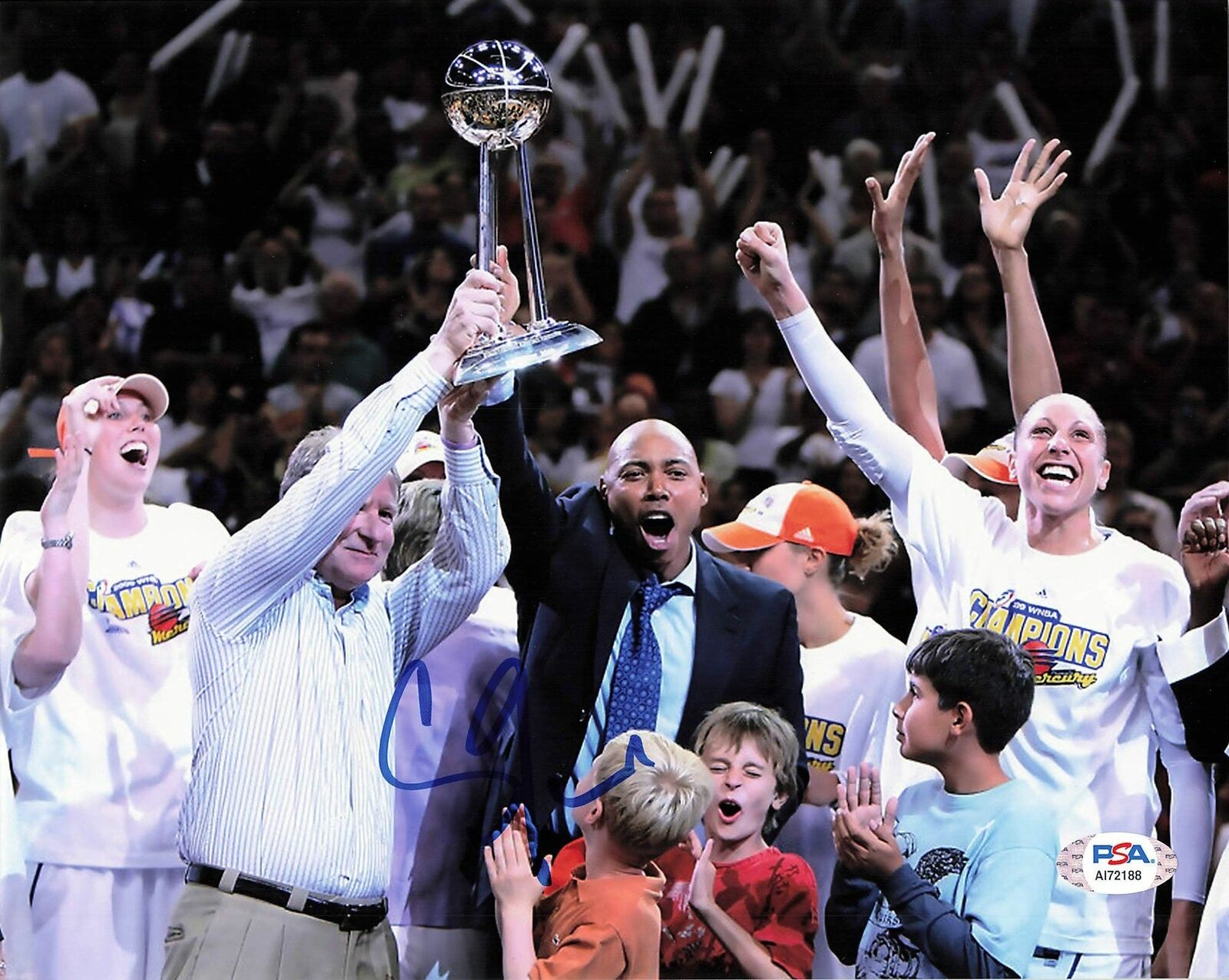 COREY GAINES signed 8x10 Photo Poster painting PSA/DNA Phoenix Mercury Autographed