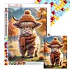 Woods Calf-Full Square Diamond Painting 30*40CM