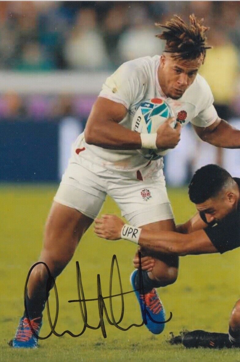 ANTHONY WATSON HAND SIGNED 6X4 Photo Poster painting ENGLAND RUGBY UNION AUTOGRAPH 2