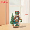 DIY Special Shape Diamond Painting Nutcracker Soldiers Desk Ornament Decor Kits