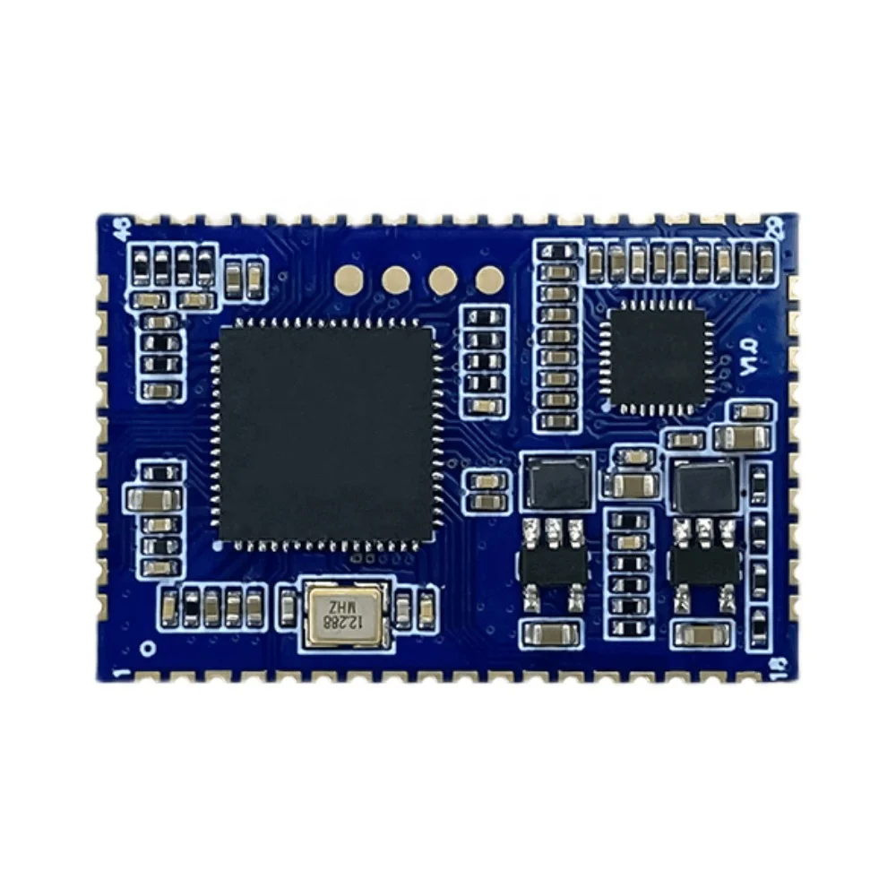Dual-Mic Offline Voice Sound Module Broadcast Interruption Echo Cancellation Module Talk Interactive Voice Recognition