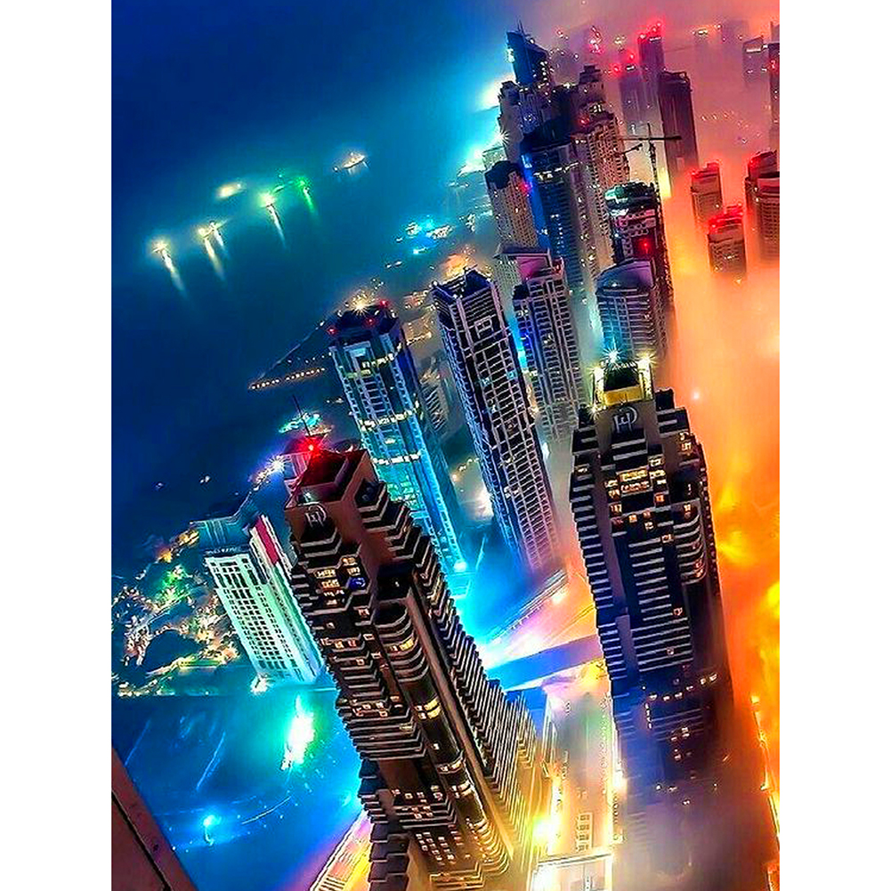 

City Night - Round Drill Diamond Painting - 30*40CM, 501 Original