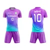 Free Prints Top Men Custom Pink Football Teams Soccer T-shirts Sets Kids Uniformes Shirt De Futbol Soccer Uniforms From China