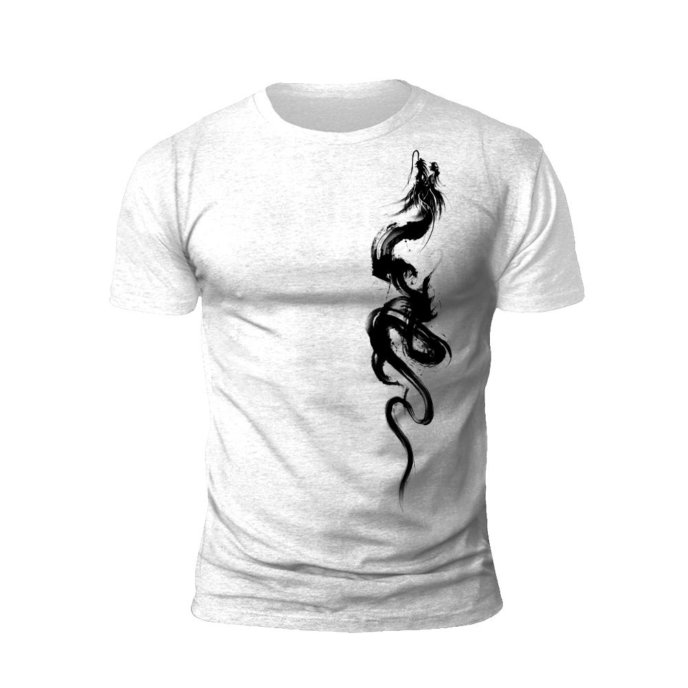 Mystic Dragon: Ink Art T-Shirt