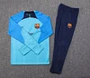 2022/2023 Barcelona Half-Pull Training Suit Blue Jersey Set love fball