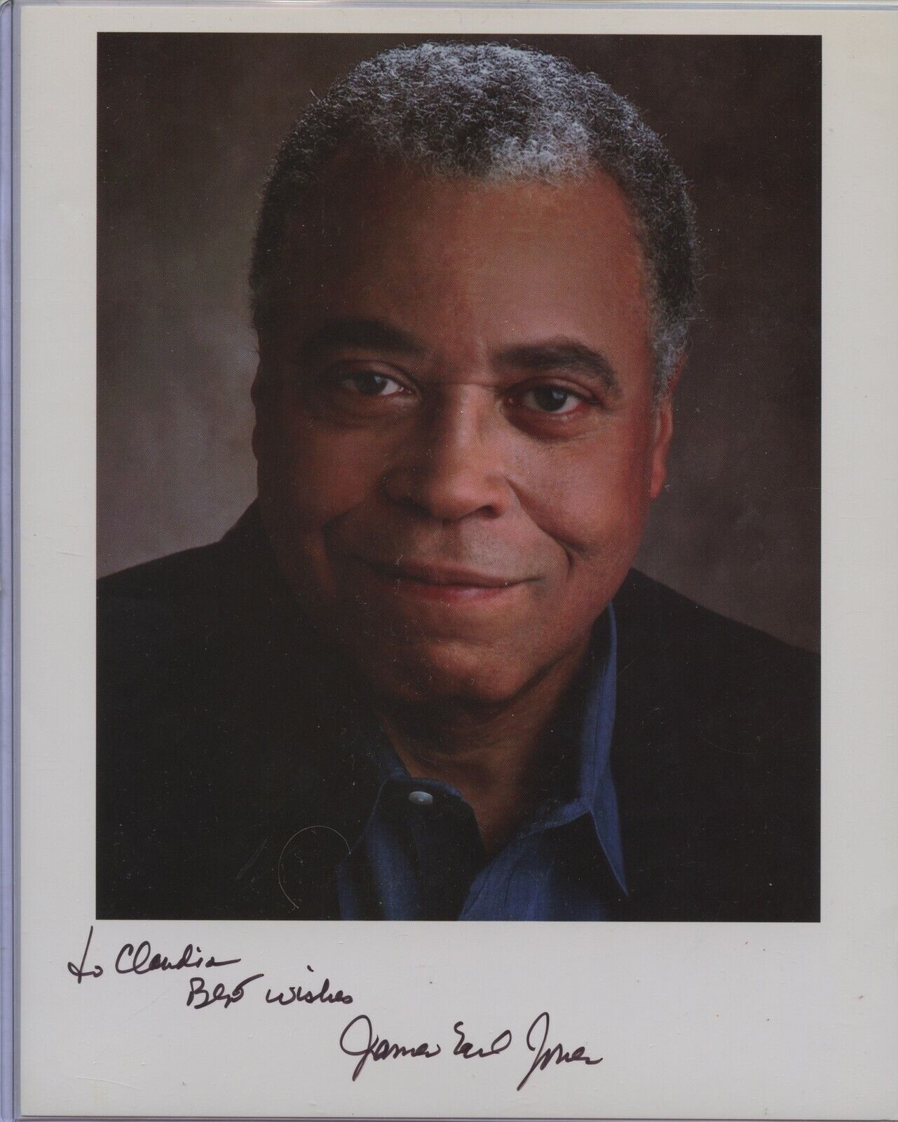 JAMES EARL JONES 8x10 Photo Poster painting Signed Autographed Auto JSA Star Wars