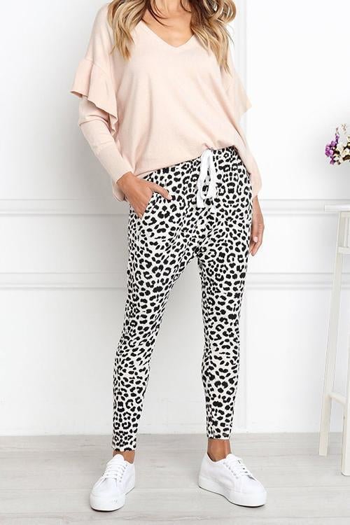Leopard Printed Harlan Pants - Shop Trendy Women's Clothing | LoverChic