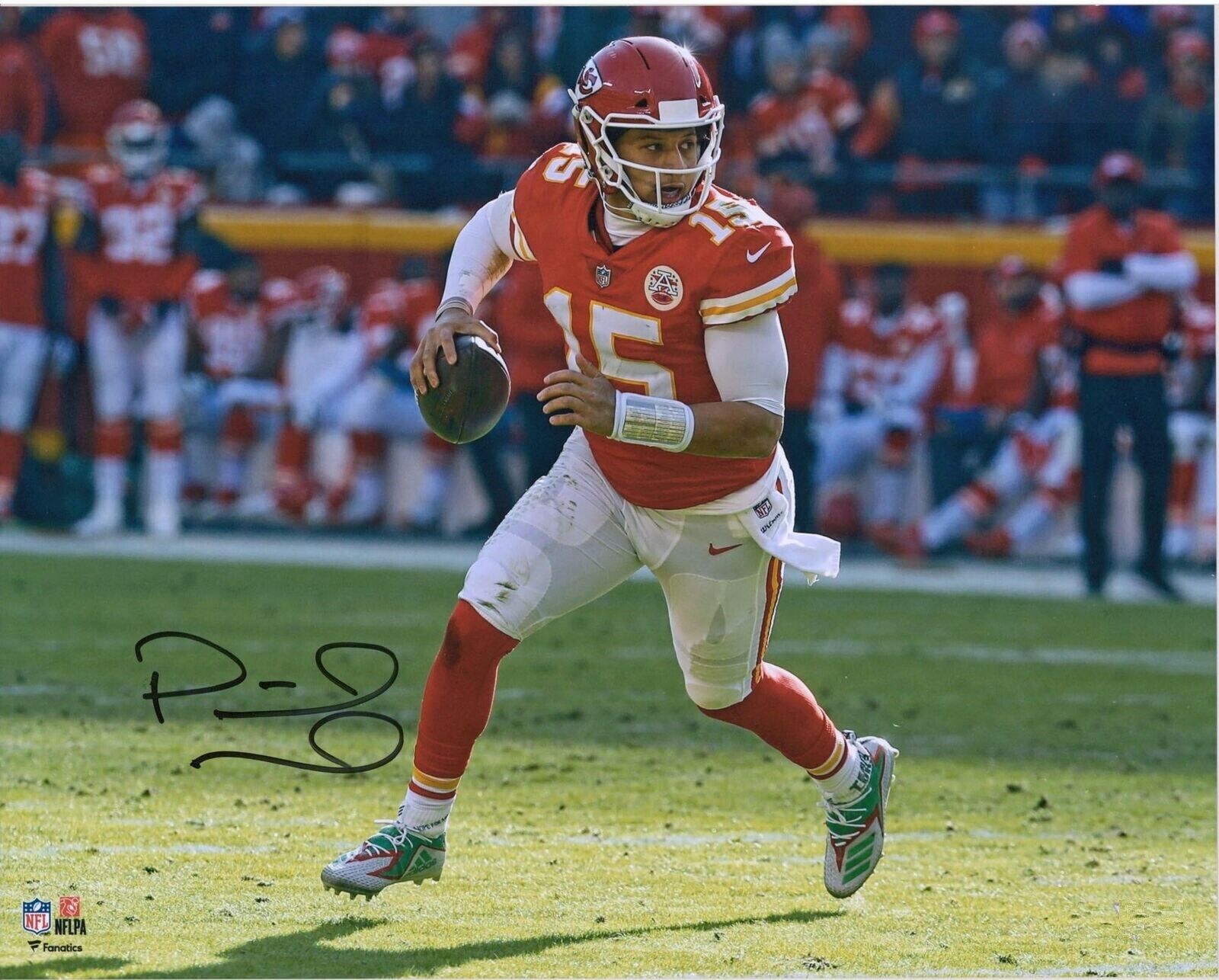 Patrick Mahomes Autographed Signed 8x10 Photo Poster painting ( Chiefs ) REPRINT ,